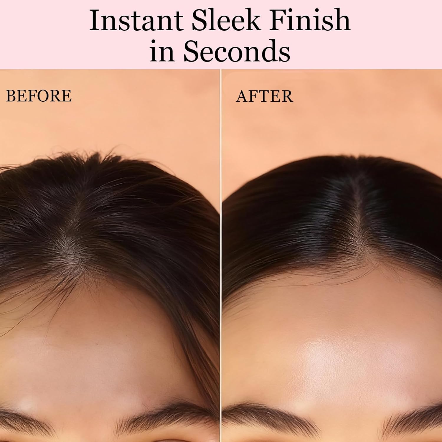 Styling Cream for Hair, 3-in-1 Hair Styling Cream & Flyaway Stick Controls Frizz, Smooths Edges & Tames Flyaways, Lightweight Non-Greasy, Long-Lasting Hold, Non-Flaking Travel Size