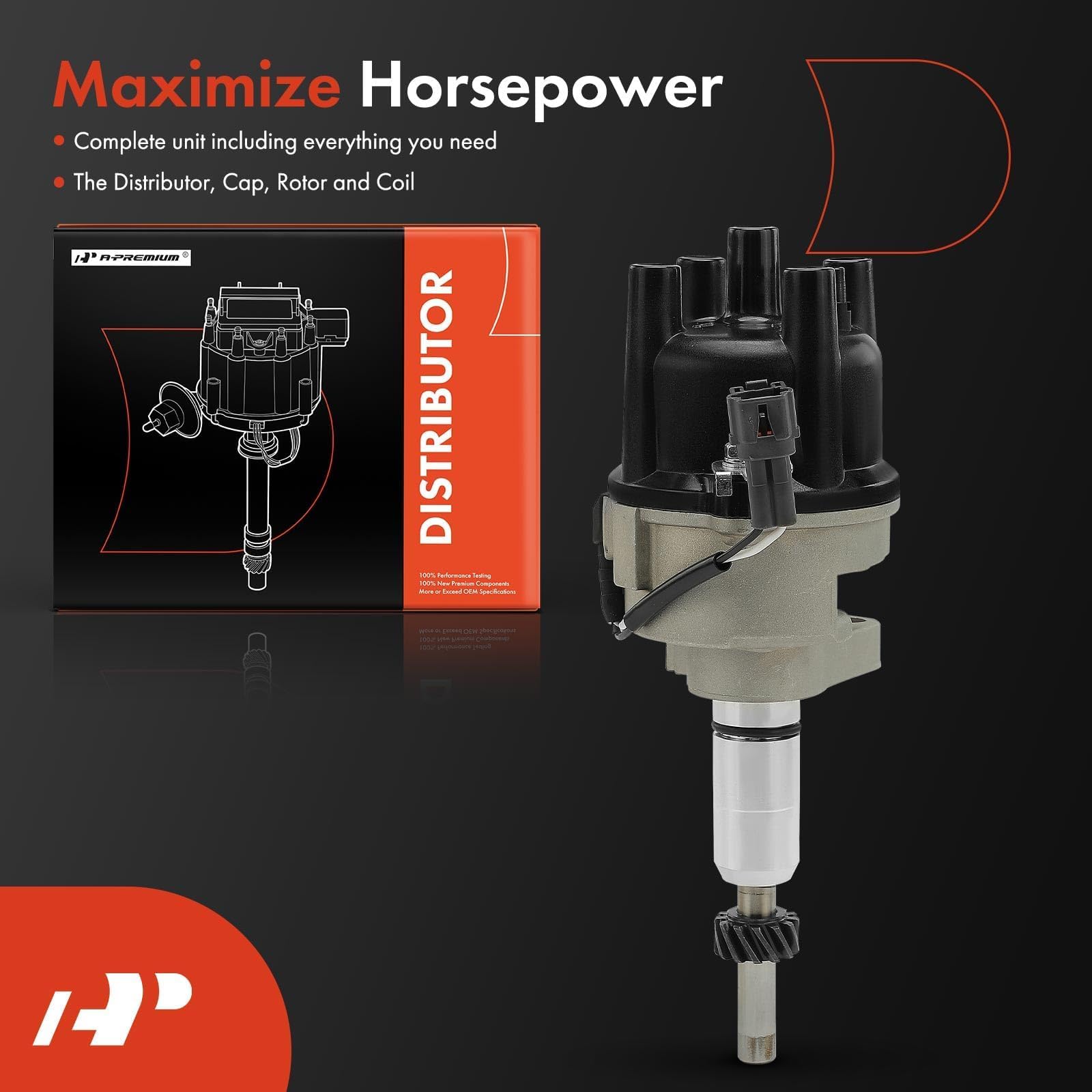 Amazon.com: A-Premium Ignition Distributor with Cap and Rotor