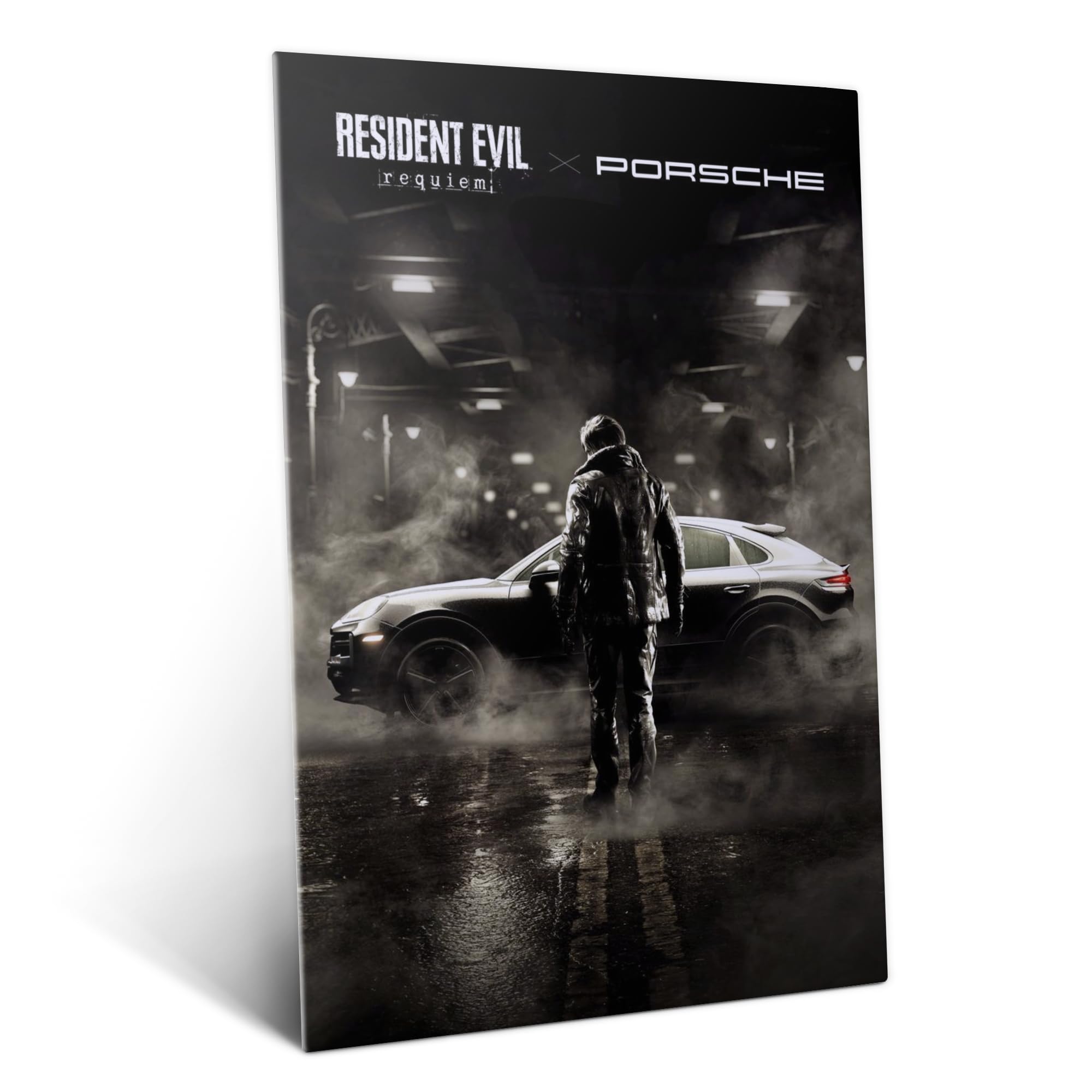 Displate Metallposter Resident Evil An Undying Legacy Wanddeko Poster für Schlafzimmer Magnetische Befestigung 48 x 67,5 cm