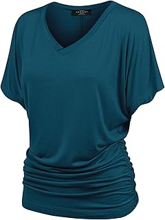 Teal colored women's tops Clearance