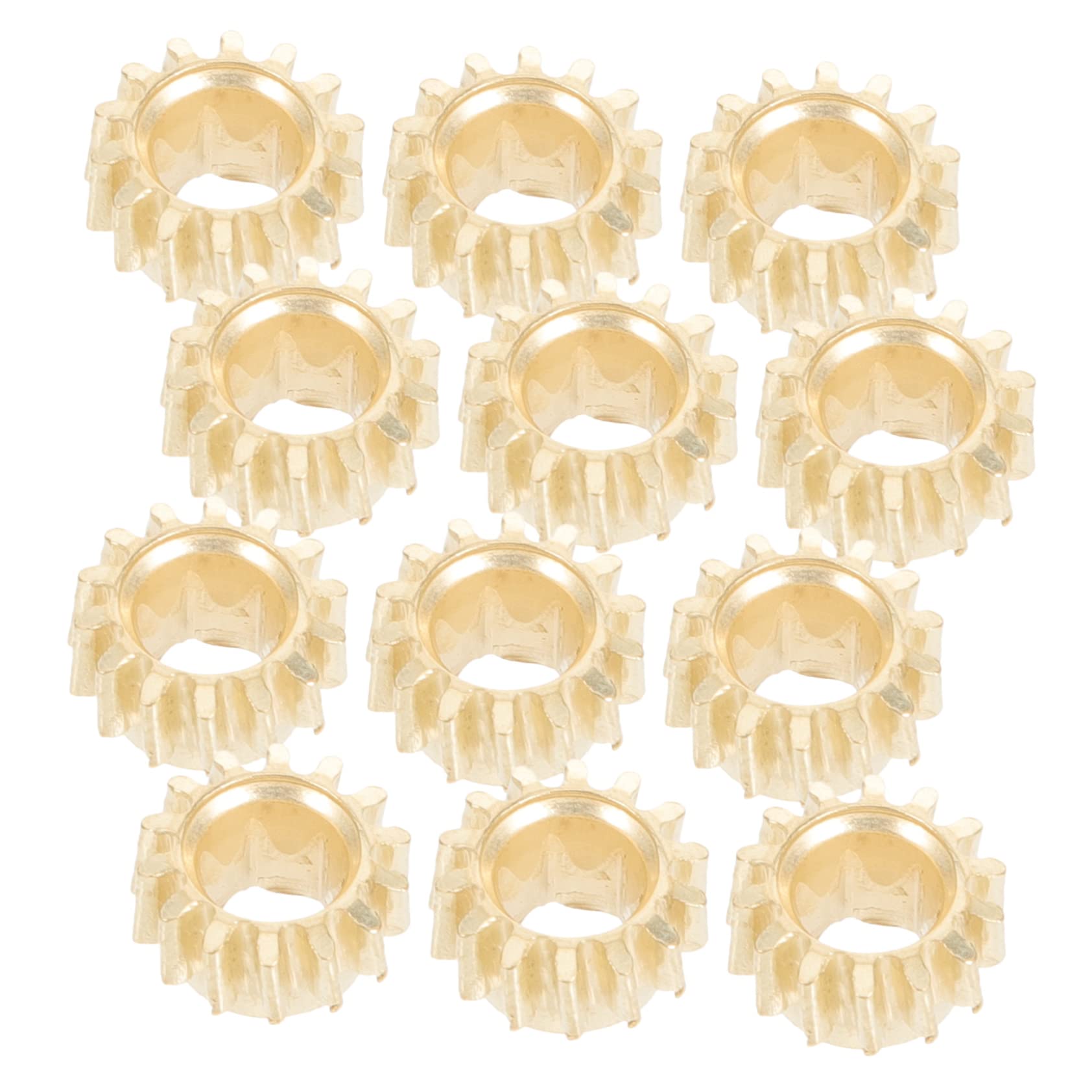 Gatuida Clip on Guitar Tuner Gears 1:14 Pitch 12pcs Tuning Pegs for Guitar Strings