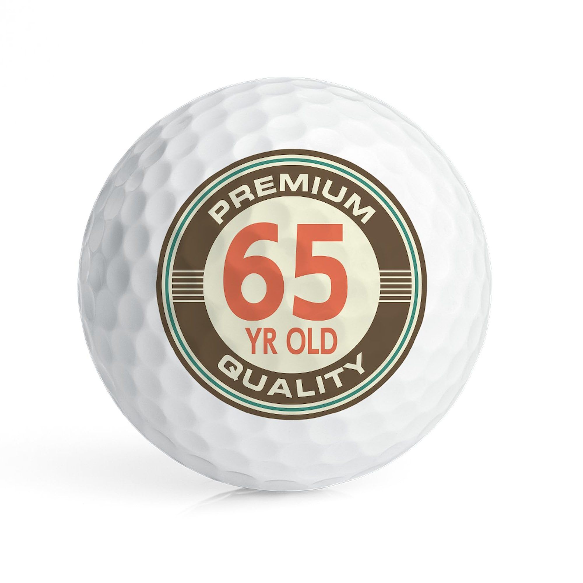 CafePress 65Th Birthday Vintage Novelty Golf Balls (Pk of 6)