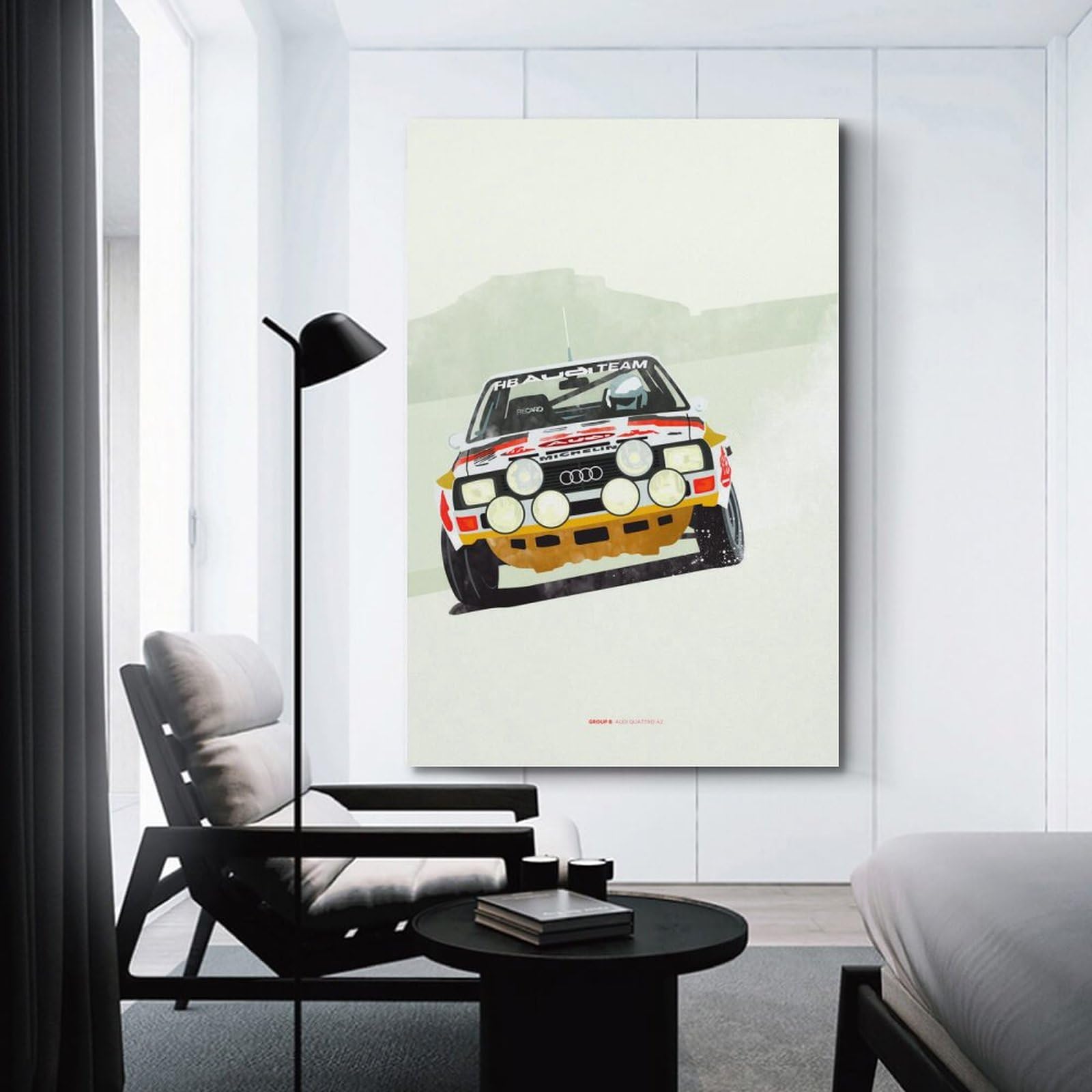 Toile Watchpassionner Alpine A310 Rallye Montre Alpine A110