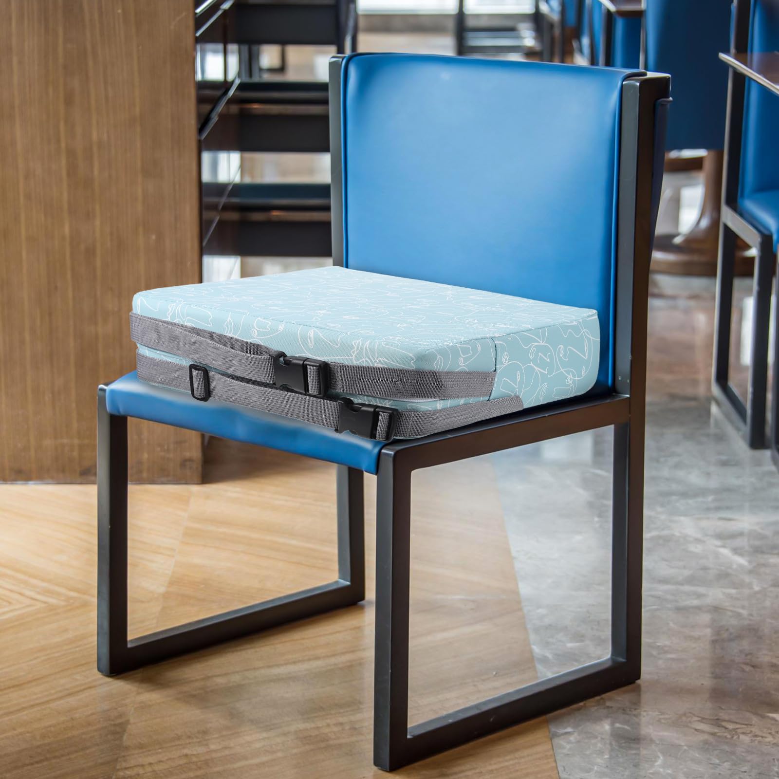 Silla, y Elevador Desmontable Portátil Cojín para Infantil Esponja Material Cómoda para Niños en Comedor
