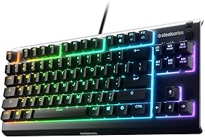 SteelSeries Apex 3 Tenkeyless – Compact Mechanical Keyboard For Fast, Accurate Gaming