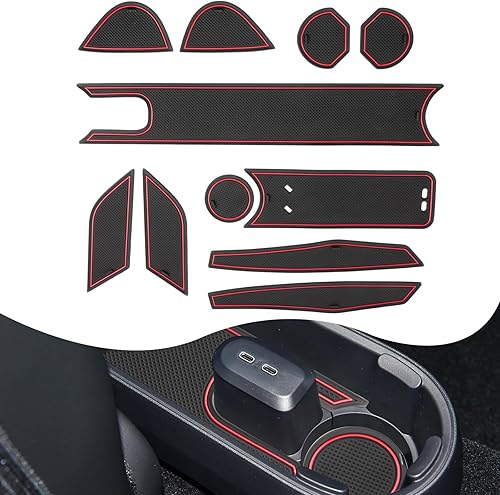 Vista 8 de YEE PIN Supra - Alfombrillas antideslizantes para Supra (J29/DB) 2020 2021 2022, alfombrillas para guantera, alfombrillas para Supra 2020, 2021