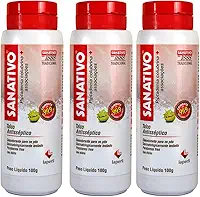 Kit 3 unidades - Talco Desodorante para os Pés - Sanativo