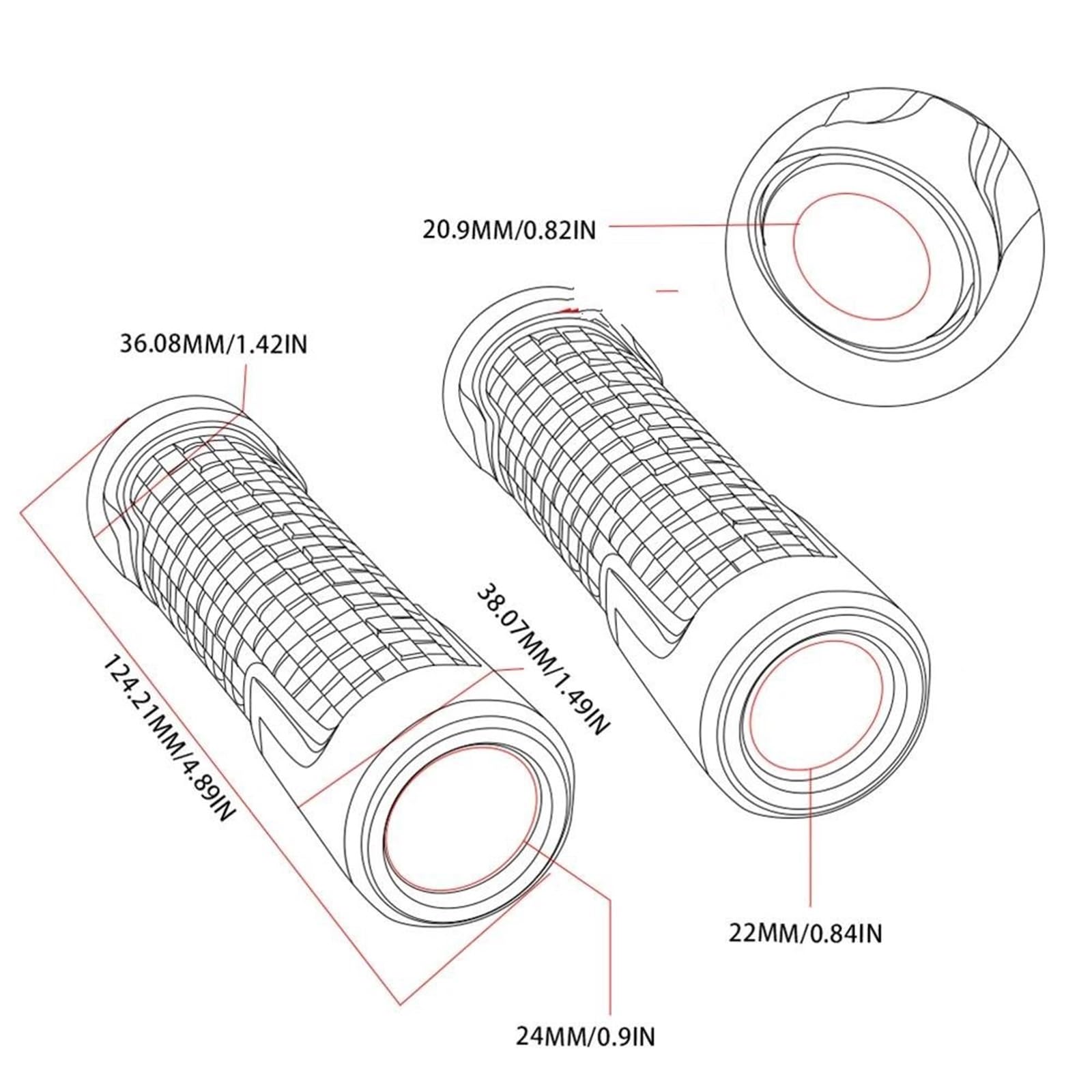 Manubrio Mano Scudo Paramani Per Motocicletta Per Benelli 502c TRK 502 502x 251 Per Leoncino BJ 500 250 TNT125 300 600 Parabrezza Manopole Paramani Moto Protezione(Colore6)