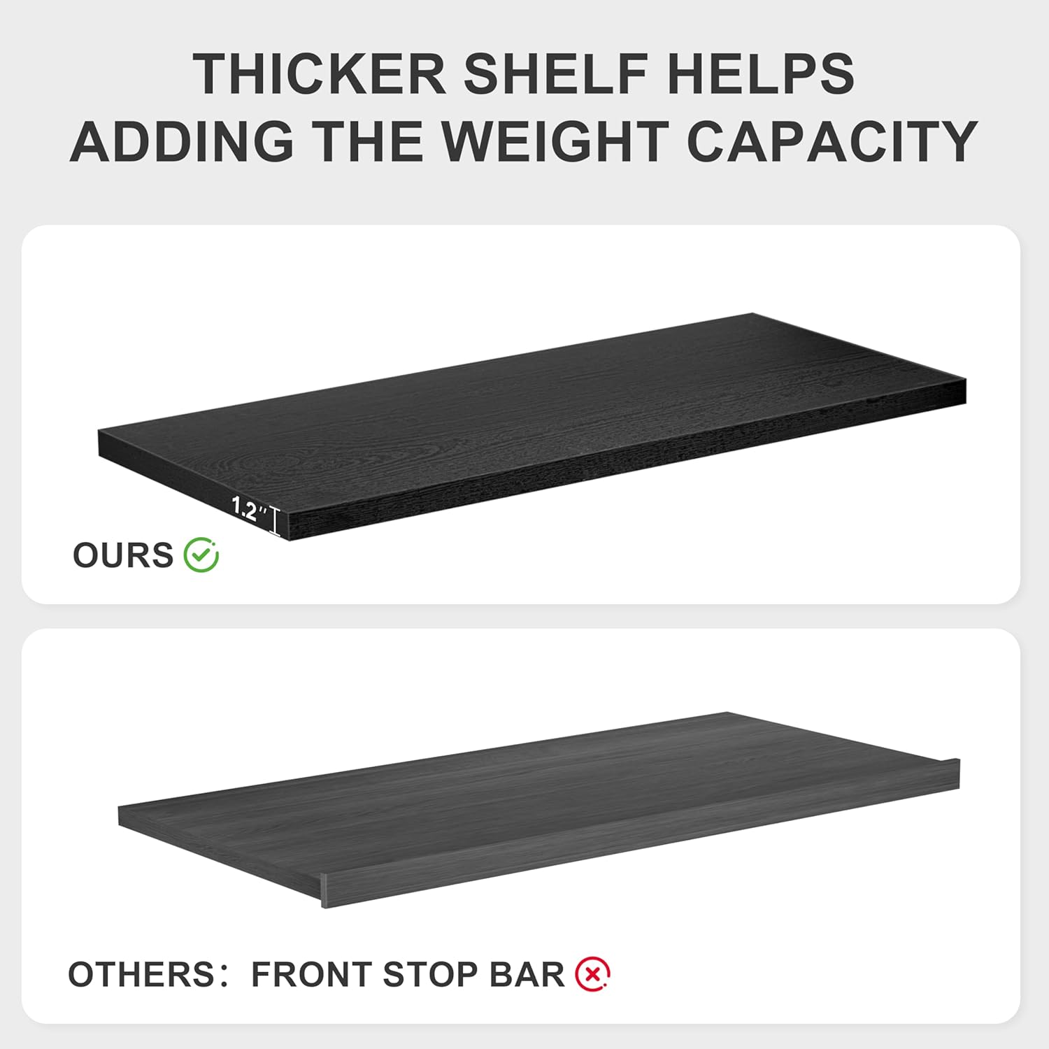 HIFYOBRO 3 Tier Bookshelf and Bookcase, 31.5" Wide Wooden Book Shelf, Freestanding Qpen Display Storage Bookshelves for Study Room, Home Office, Living Room(Chery) - Image 9