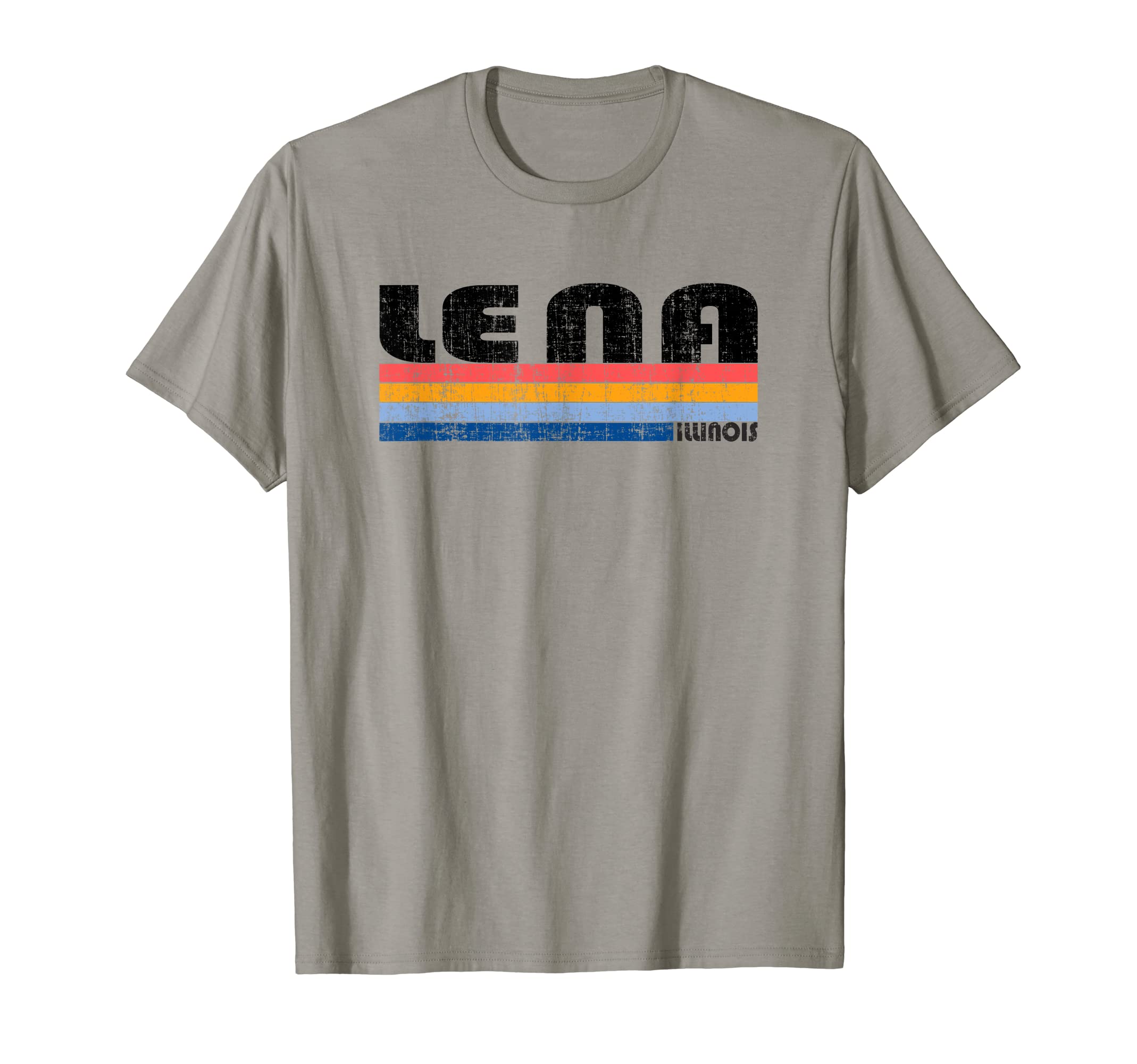 Vintage 70s 80s Style Lena, IL T-Shirt