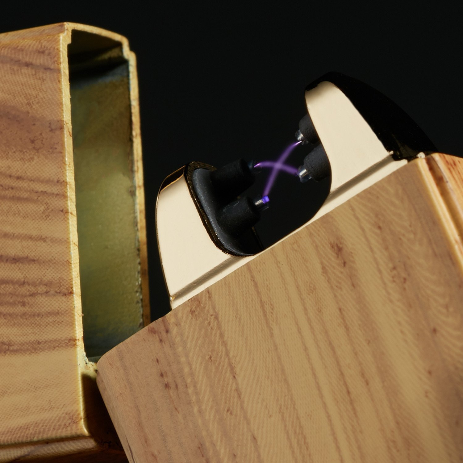 Plazmatic X Windproof Electric Beam USB Rechargeable Lighter - Woodchuck