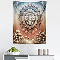 Vista 156 de Ambesonne Tapiz de palmera, impresión de imagen de atardecer tropical, estilo vintage, playa de verano, para colgar en la pared para dormitorio