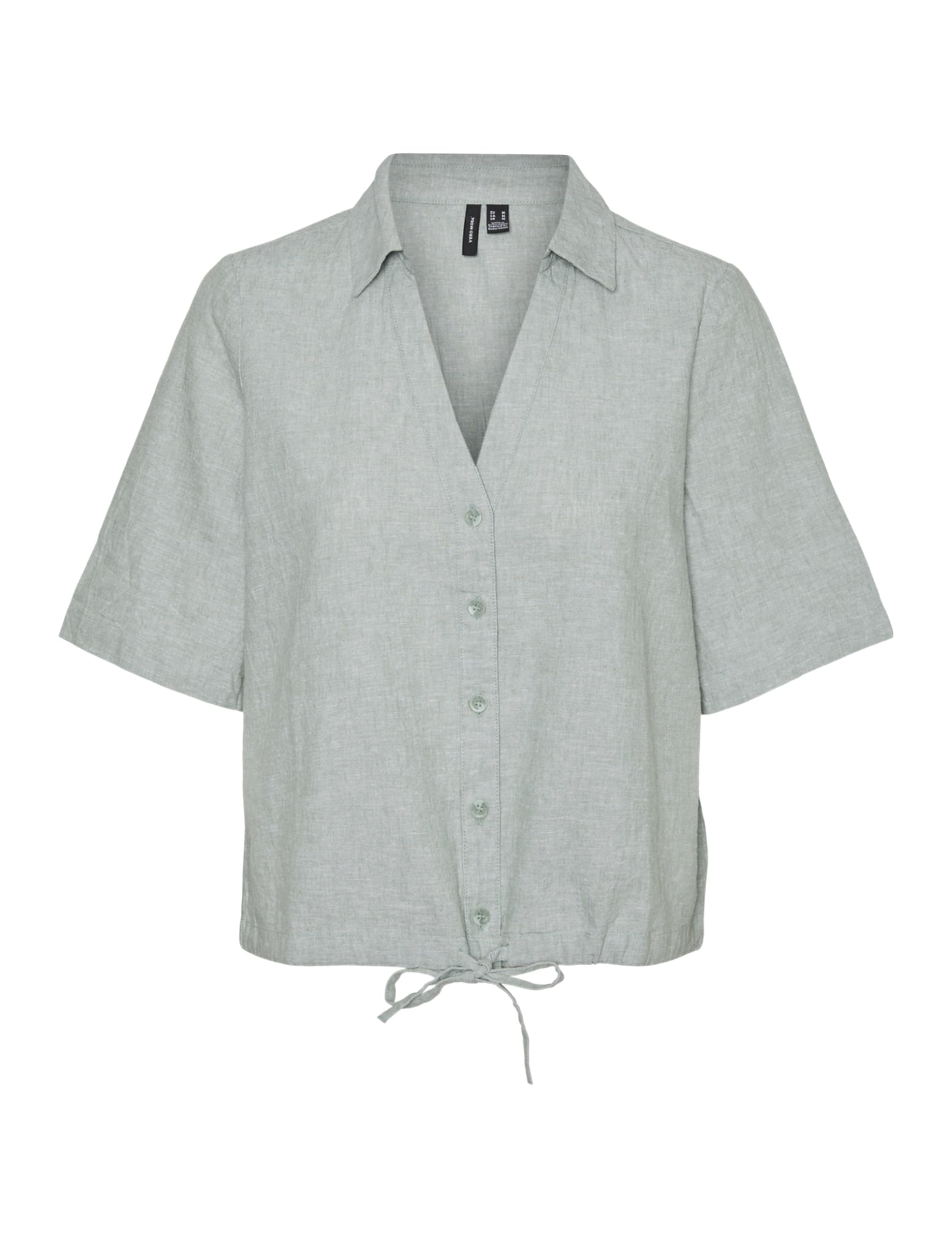 VERO MODA Women's Blouse, Hedge Green, S