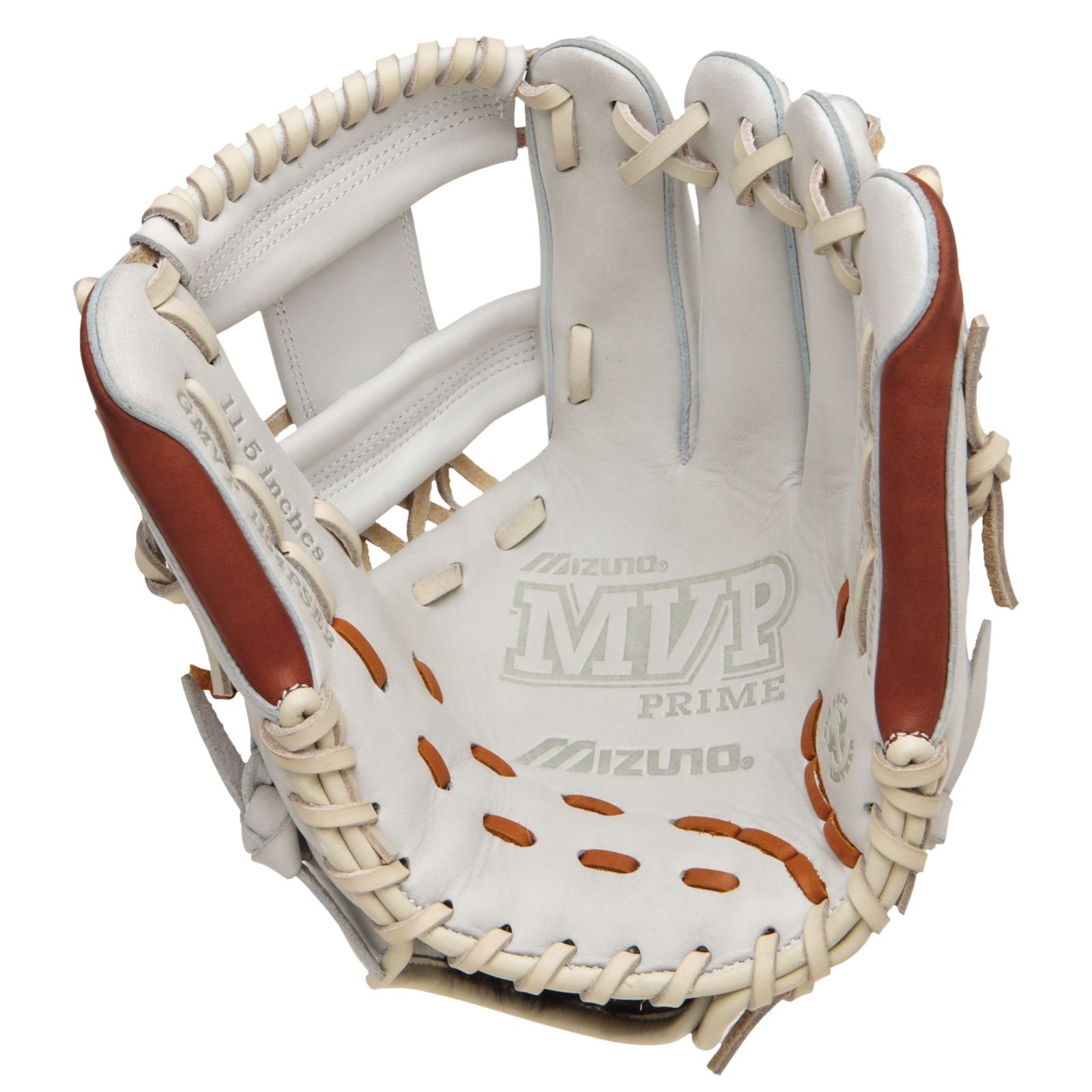 ミズノusa 硬式内野手用グローブ 11 5インチ Mvp Primeシリーズ スペシャルエディション2 右投用 白 茶 Amazon Co Uk Sports Outdoors