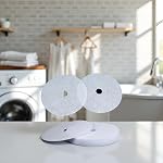 4 Pcs White Universal Cloth Dryer Exhaust Filter, for Chef Dryer Parts and Accessories 9 x 13 inches (227 x 33 mm)