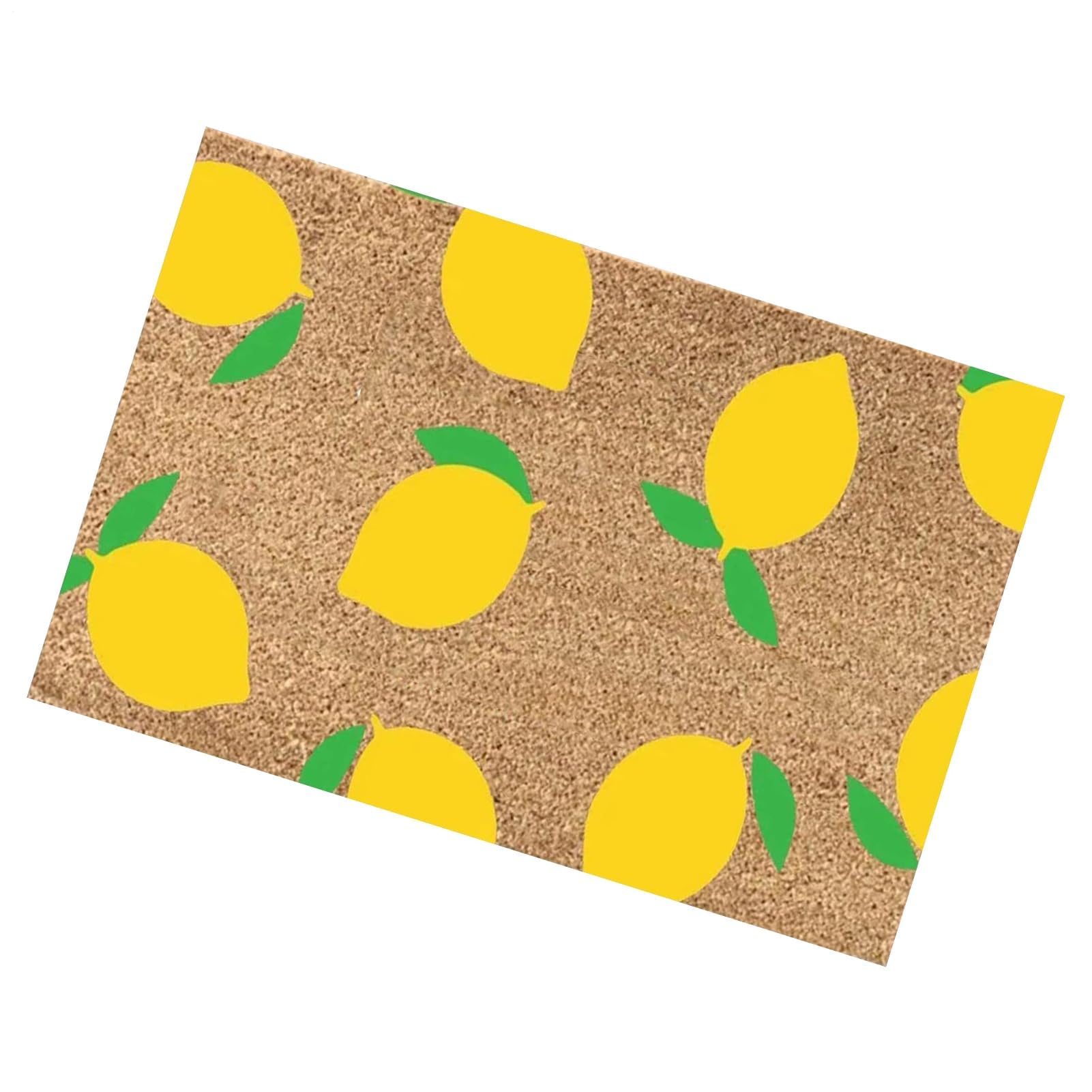 Tapete de bienvenida antideslizante con estampado floral decorativo para puerta delantera, cocina, garaje, entrada, dormitorio, duradero, fácil de limpiar, ideal para todas las condiciones climáticas