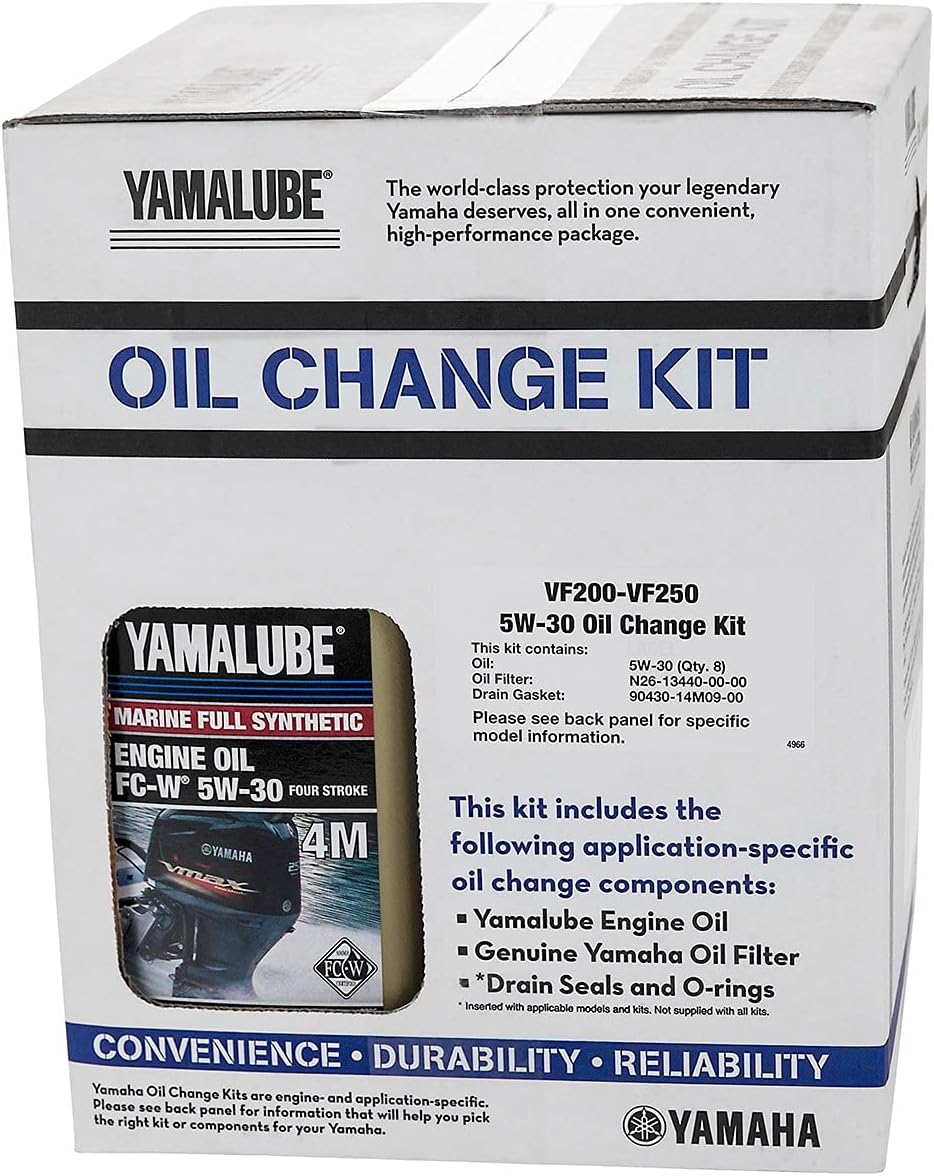 YAMAHA Outboard Engine Oil Change Kits (Size VF200 / VF250