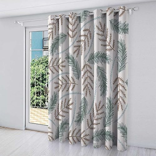 Miniatura 8 de Cortinas opacas con patrón abstracto de líneas romboid para decoración de habitación con diseño de morden, 1 panel, 40 pulgadas de ancho x 47