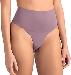 Calcinha Fio Dental Corte à Laser Modeladora Cintura Alta She by Mash Feminina