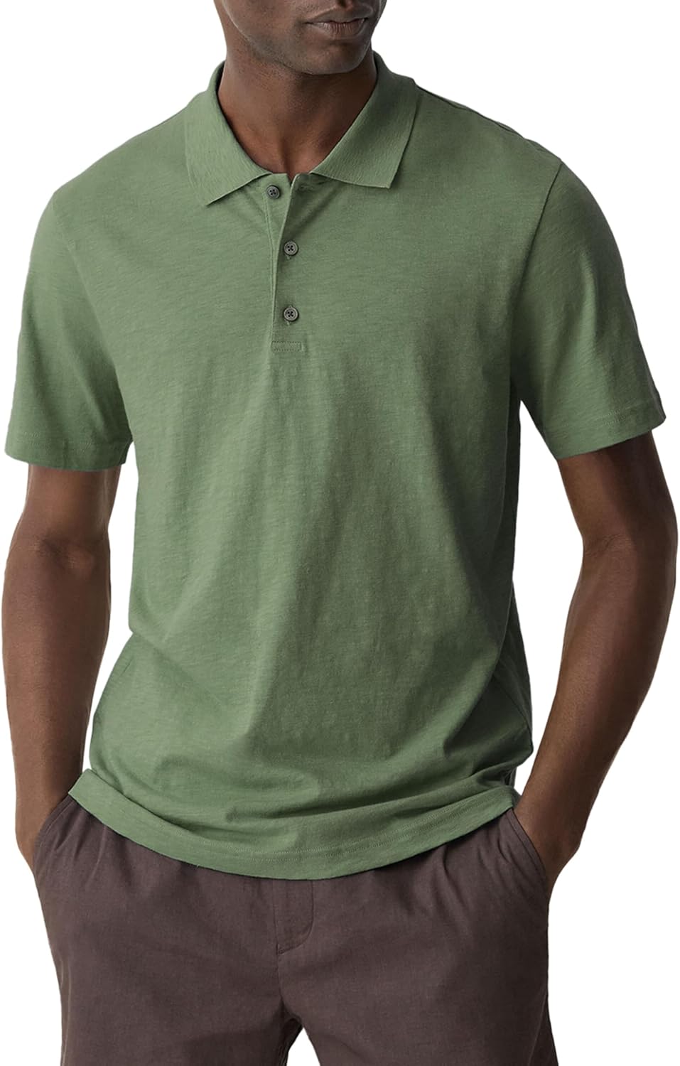 Theory Men's Bron D Polo in Cosmos