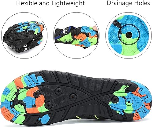 Miniatura 3 de Zapatos acuáticos para mujer y hombre, de secado rápido, calcetines acuáticos para natación, playa, surf, buceo, piscina, yoga, aeróbicos, deportes