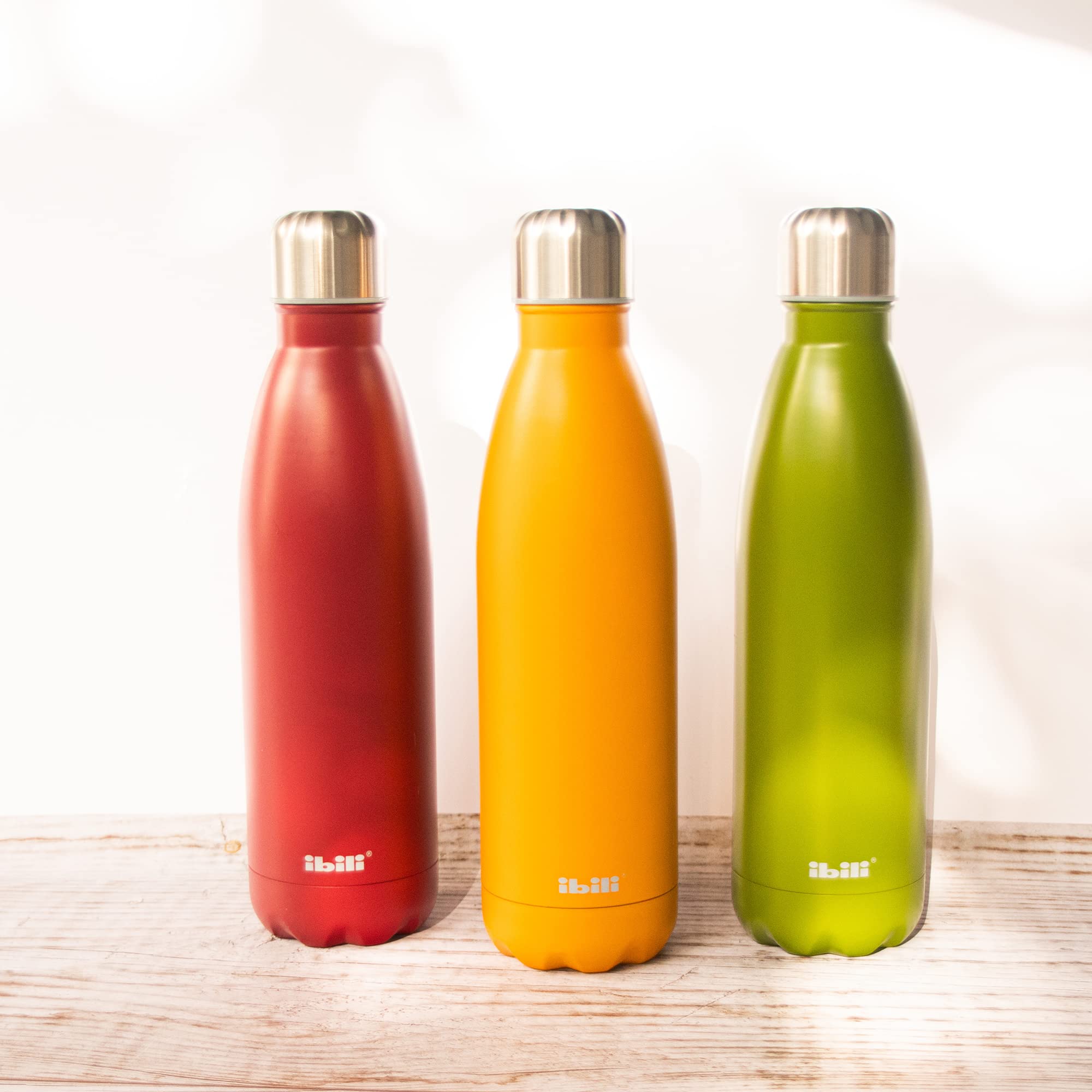IBILI Abar Thermosflasche 500 Ml – Doppelwandig Aus Edelstahl, Hält Temperaturen 12 Stunden
