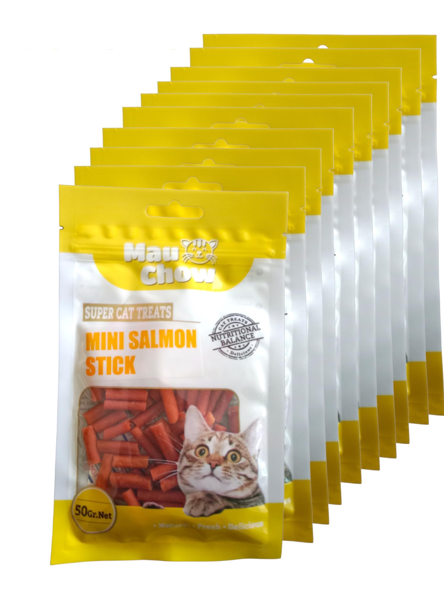 MauChow Cat Treats, Mini Chicken Sandwick,Rich Protein Low Fat, Highly Digestible Healthy Cat Treat,Healthy Snacks, Dry Savory 50g (Pack of 10) (B0CCS7HQ8Y) Amazon Price History, Amazon Price Tracker