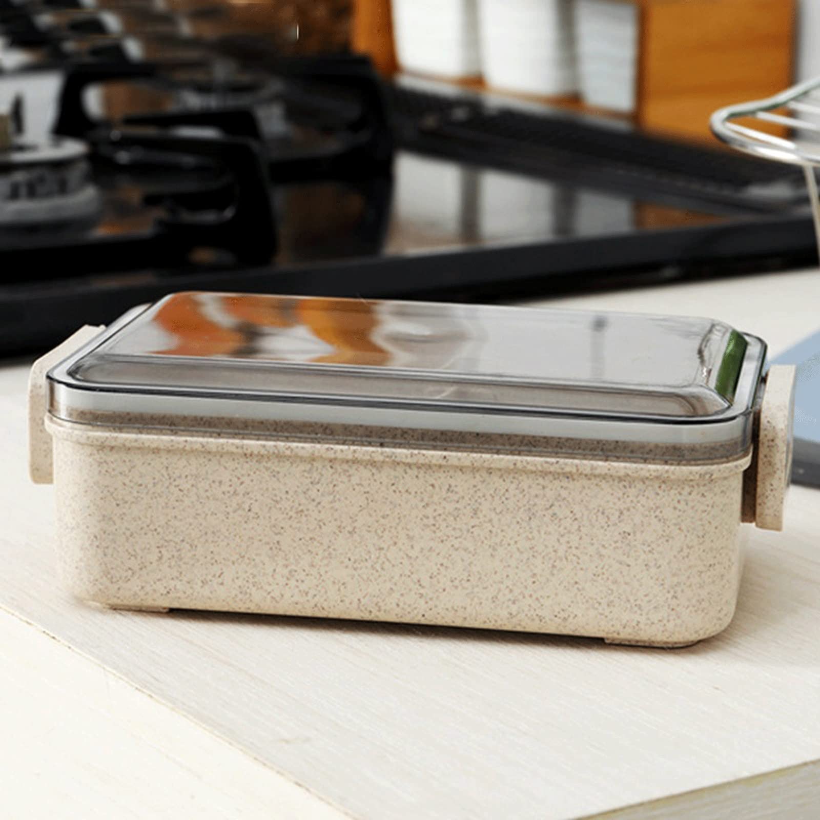 Scatole per Il Pranzo Contenitori per Alimenti, Stoviglie Isolamento Lunch Box Doppio Singolo Strato Cavo Forno a microonde Riscaldamento Contenitori Termici Cibo Lunchboard(Blue)