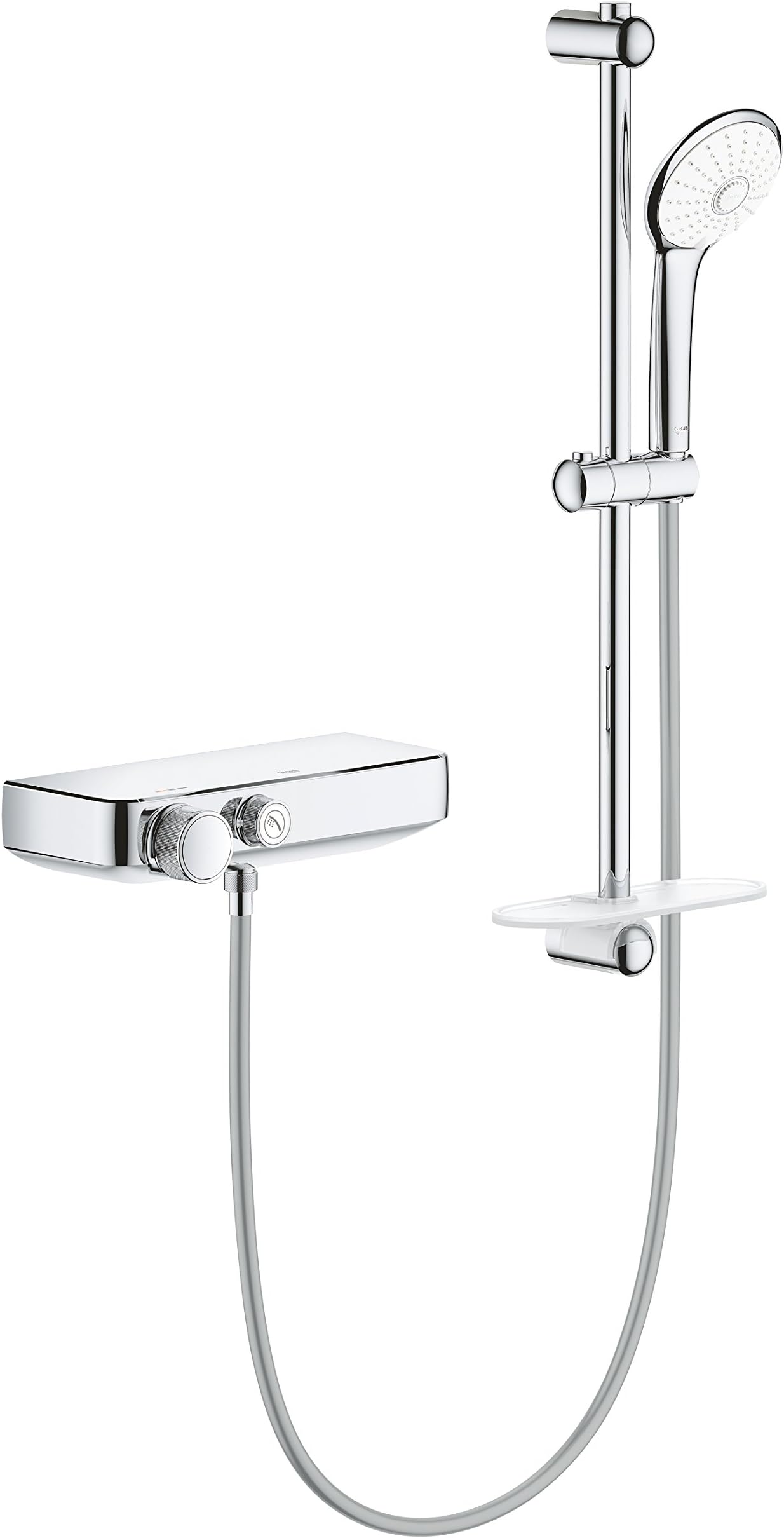 Grohe GRT Smartcontrol THM Shw. Exp 1SC + Shw, Chrome, 34720000