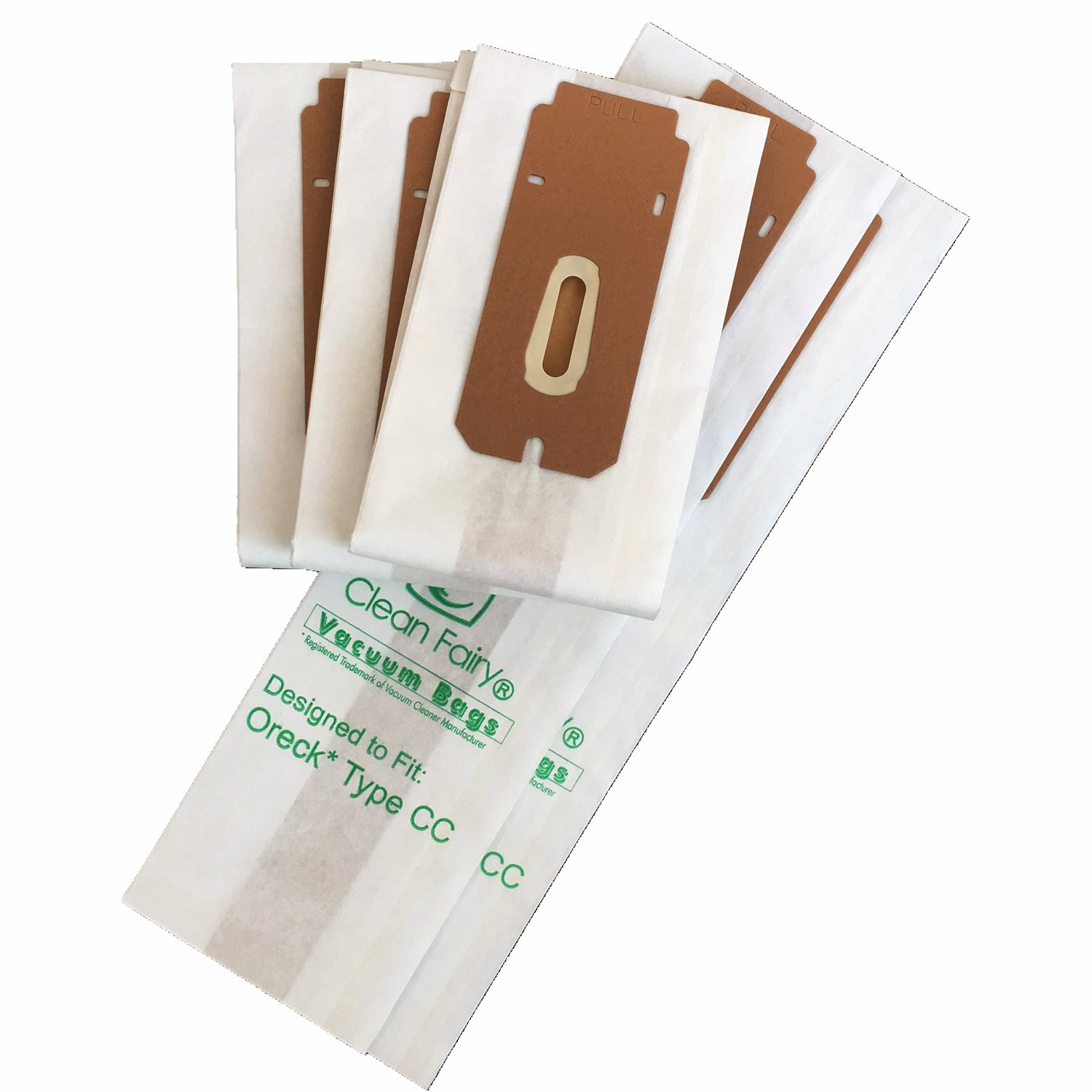 12pack CF Clean Fairy vacuum bags Replacement for Oreck XL Vacuum Bags Oreck Type CC Fits All Oreck XL Upright Vacuums