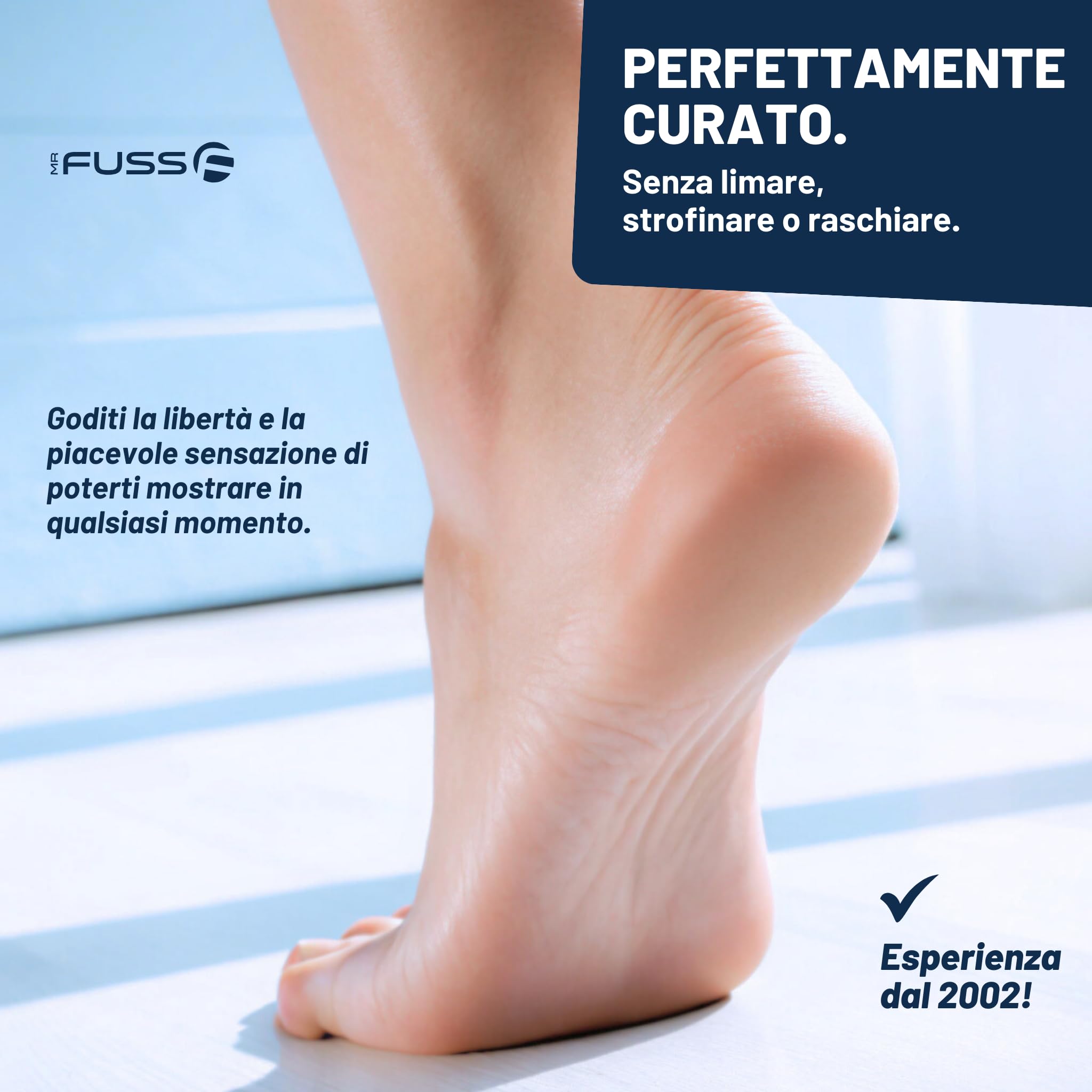 Mr. Fuss - Levacalli, soluzione attiva n° 4, 500 ml - calli piedi rimozione pedicure - cheratolitico piedi professionale