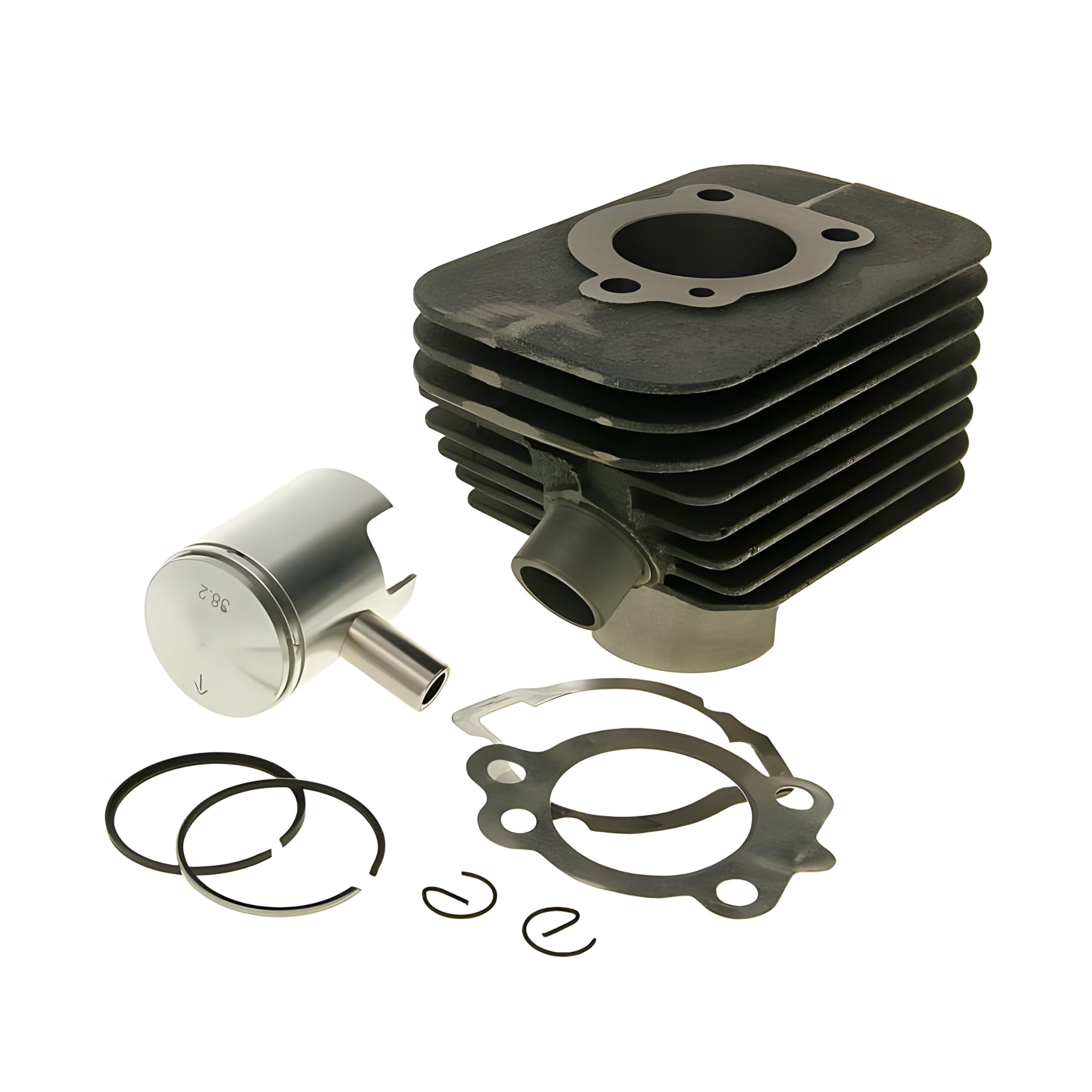 Zylinderkit 50ccm 12mm Kolbenbolzen für Piaggio Boss, Bravo, Ciao, Grillo, SI