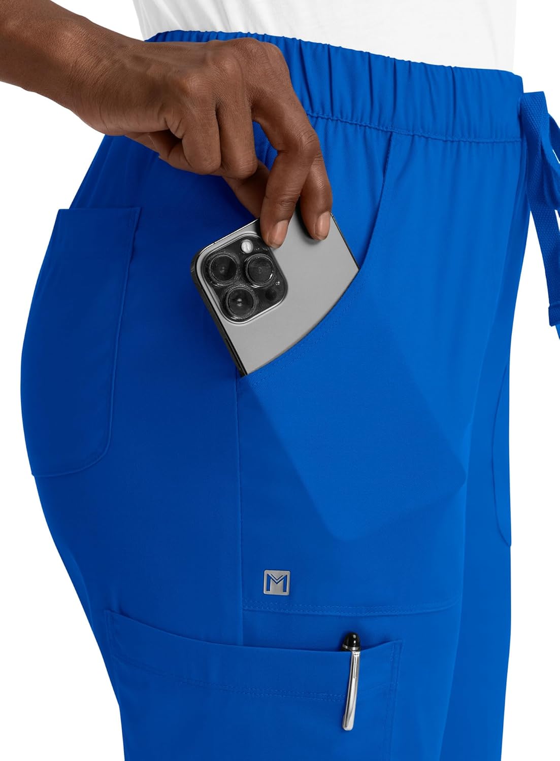 Maevn Matrix Women’s Full Elastic Waistband Cargo Pant - Image 4