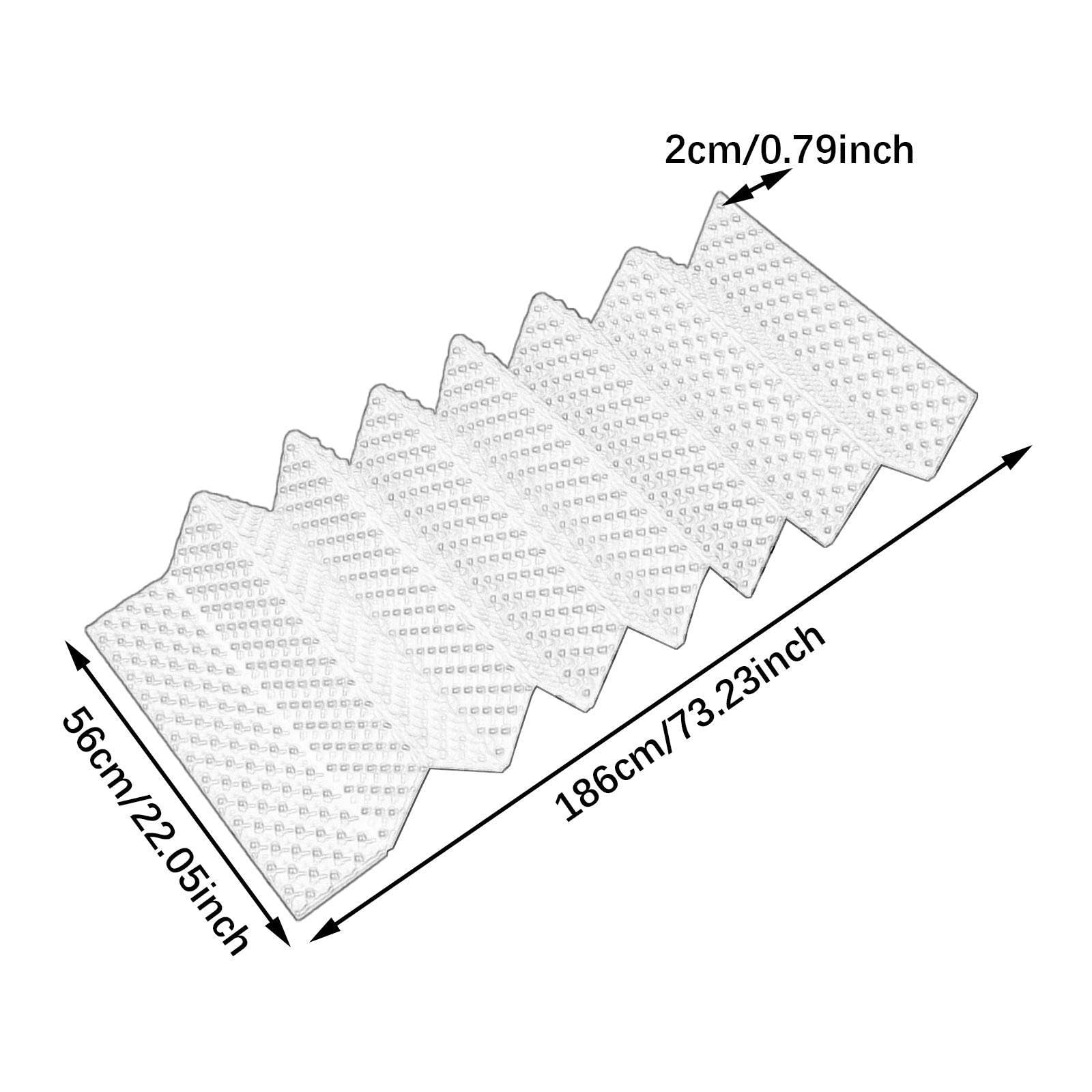 rockible Camping Sleeping Pad Camping Pad Lightweight Multifunction Sleeping Mat Camping Mat for Tent Outdoor Trekking Hiking Camping, Khaki