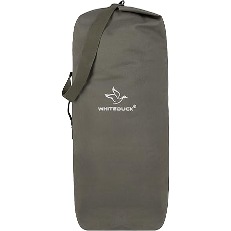 WHITEDUCK Top Load Canvas Folding Duffel Bag: The Adventurer's Perfect Companion