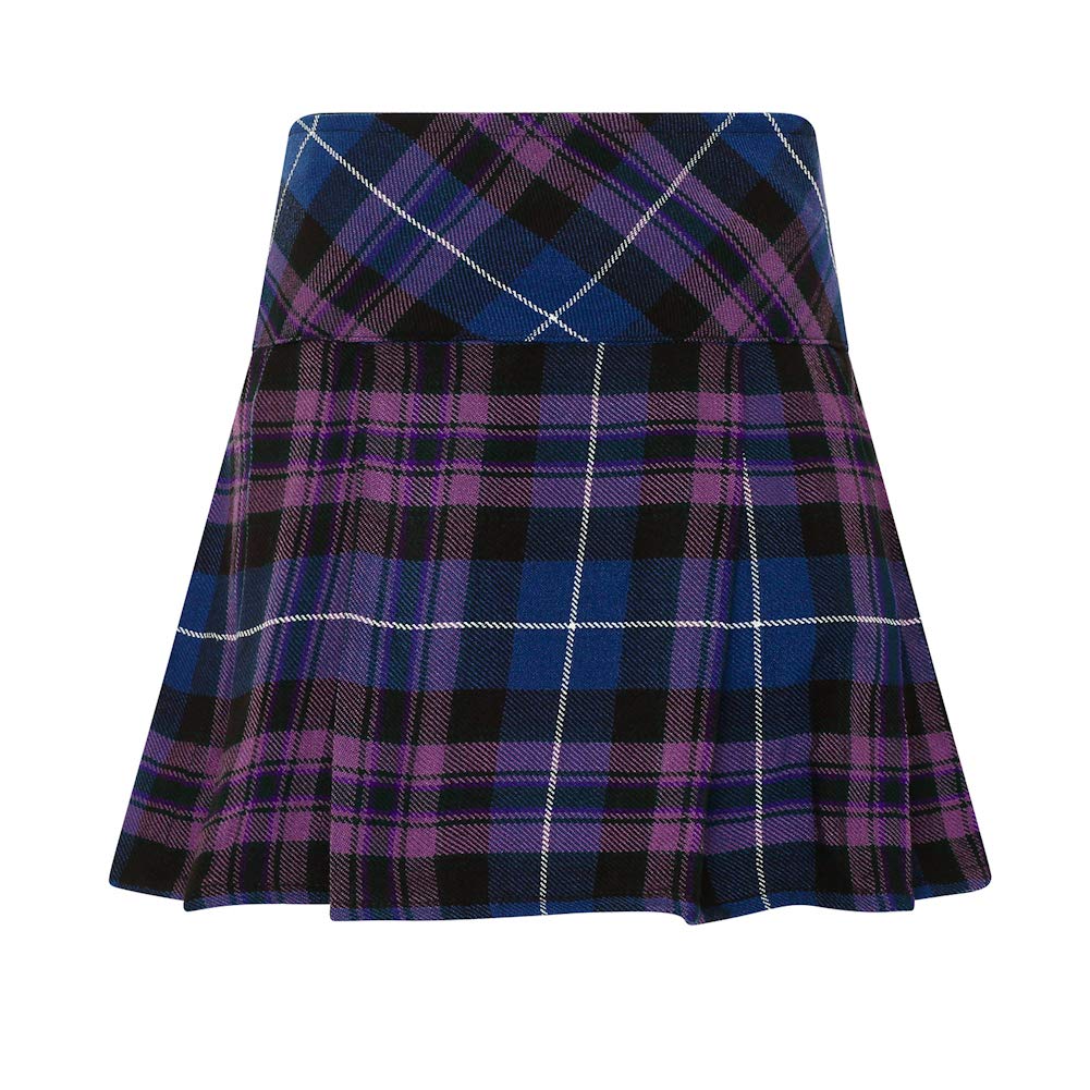 Tartanista - Kilt Irlandese 42cm (16.5”) - Fascette in Pelle - Verde
