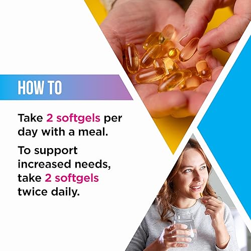 Miniatura 4 de Livingood Daily Omegas + cúrcuma, 60 cápsulas blandas - (EPA y DHA) aceite de pescado omega 3-6-7-9 Plus curcumina de cúrcuma - La mejor combinación