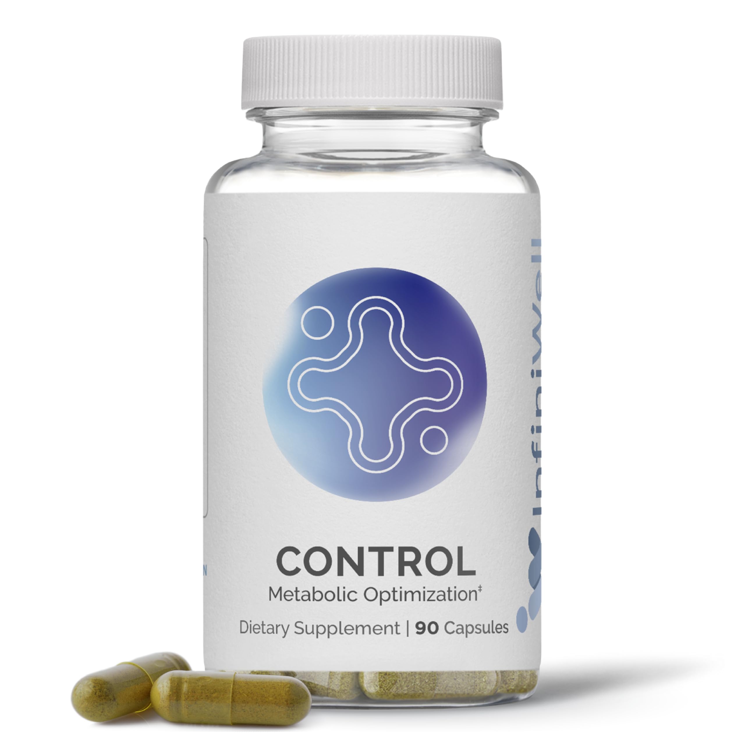 Control, Metabolic Optimization, Berberine Supplement with MitoBurn, Bitter Melon, 90 Capsules (1 Month Supply)