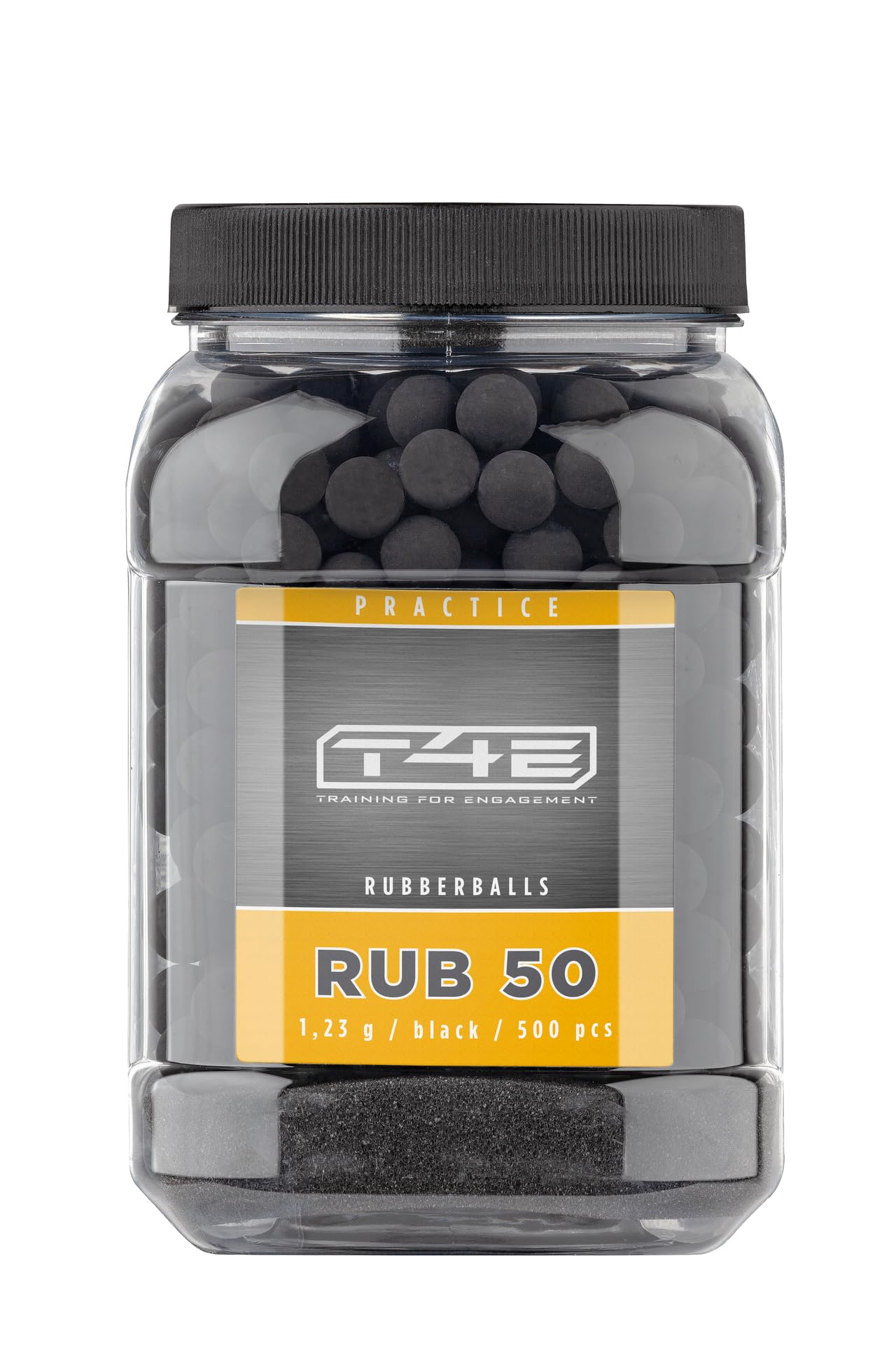 Umarex T4E Prac RB50 Lot de 500 balles en caoutchouc Cal.50 Idéal pour HDR50 / HDP50 Prac Series