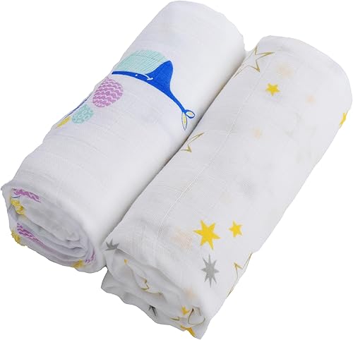 Reymey Manta de punto 100 % algodón para recién nacido, para baby shower, acogedora, unisex, para niños y niñas, para recién nacidos, bebés, niños y
