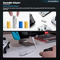 Vista 7 de G-case Family Kit(Upgraded) for Nintendo Switch & OLED, Accessories Bundle with Protective Grip Case, Switch Dock Charger, BT 5.0 Controller