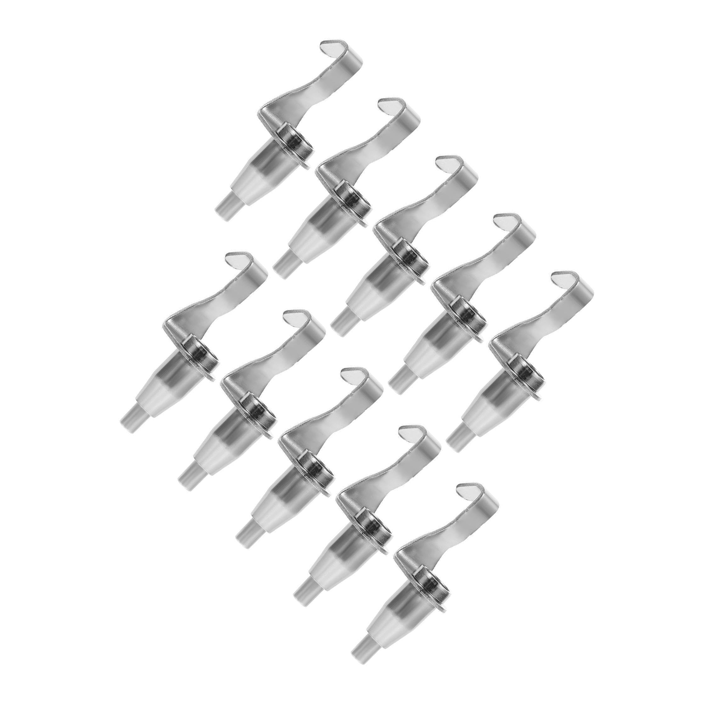 Puxzyax Premium Picture Rail Hangers Adjustable Sturdy Picture Frame Hangers Indoor Art Gallery Exhibition Supply Wire Rope Hanger Art Gallery Display Hooks