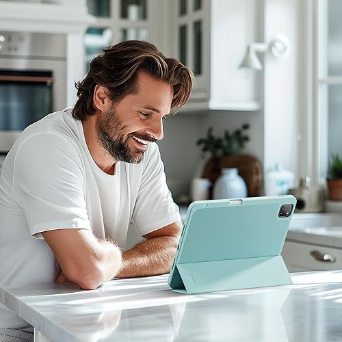 Miniatura 6 de Funda para iPad Pro de 11 pulgadas de 43221 generación con soporte para lápices, funda inteligente tipo folio para iPad Pro de 11 pulgadas