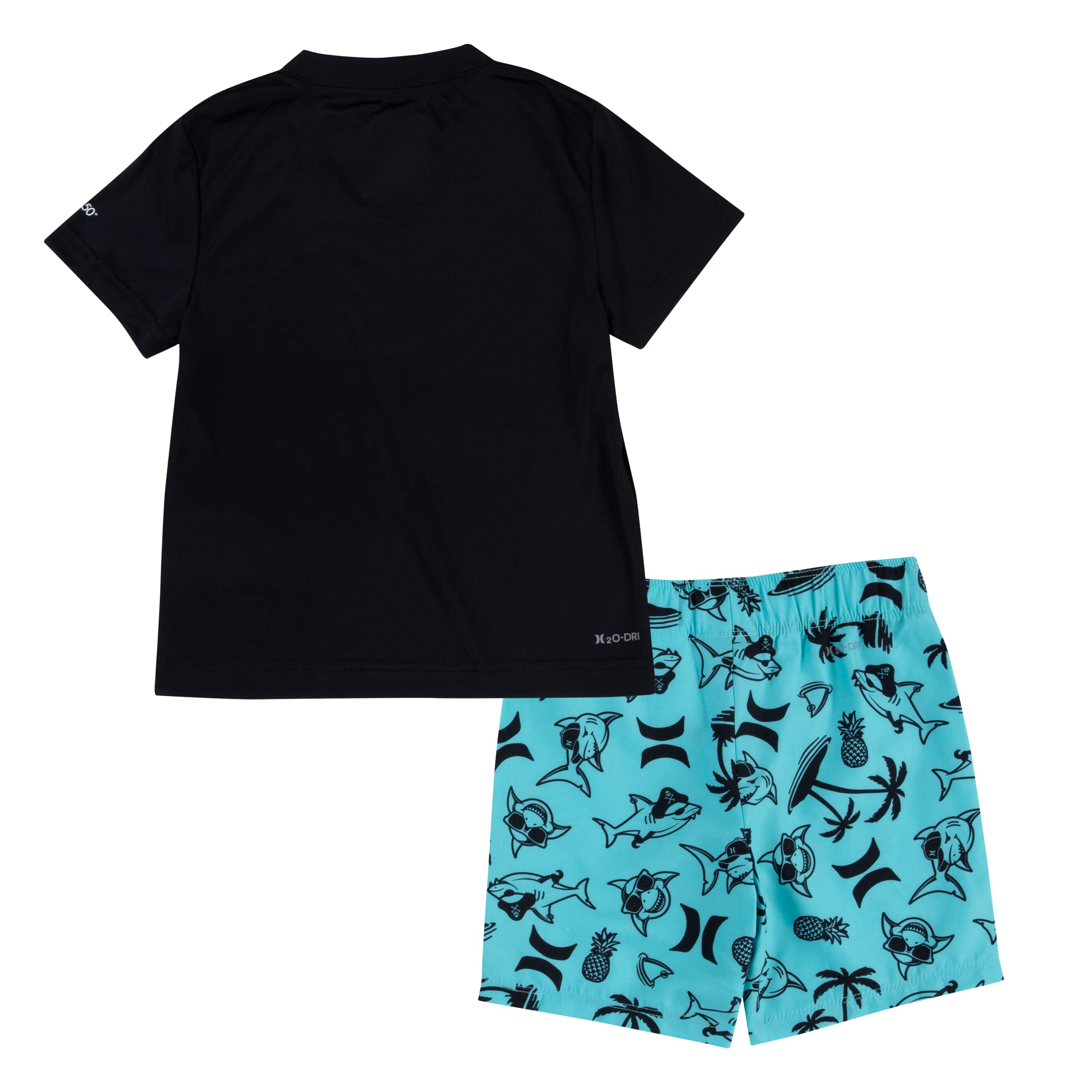 Hurley Hrlb Shark Paradise Set Pantaloncini da Board Bambini e Ragazzi