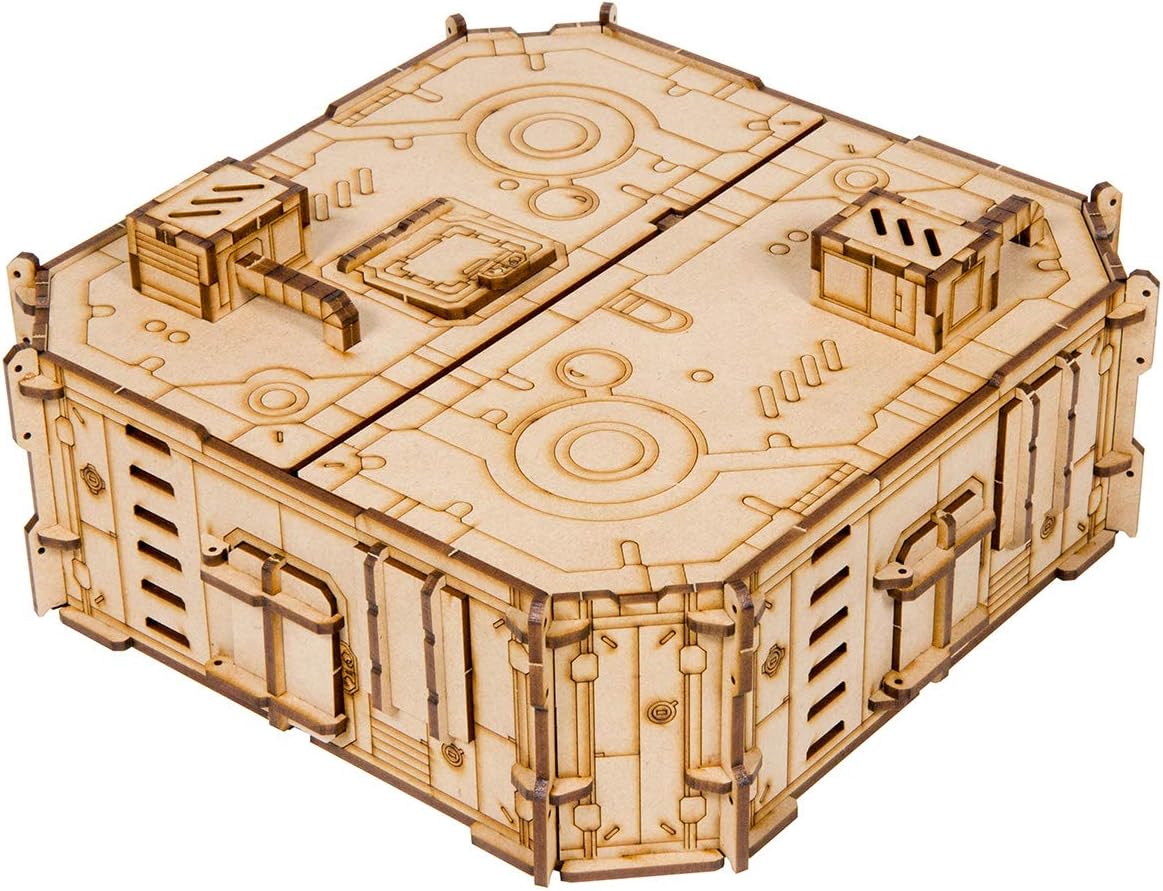 The Broken Token Horizon Grid MK 5 - MDF Terrain Building for Sci-Fi Games and Wargaming