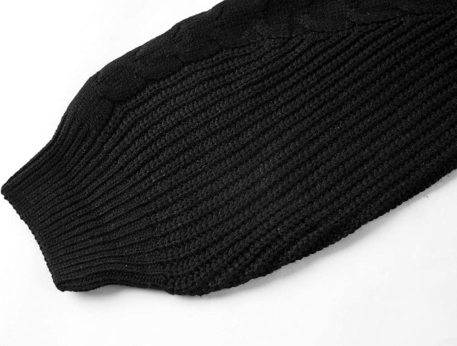 Womens Chunky Turtleneck Sweaters Plus Size Long Sleeve Cable Knit Casual Loose Jumper Tops - Image 5