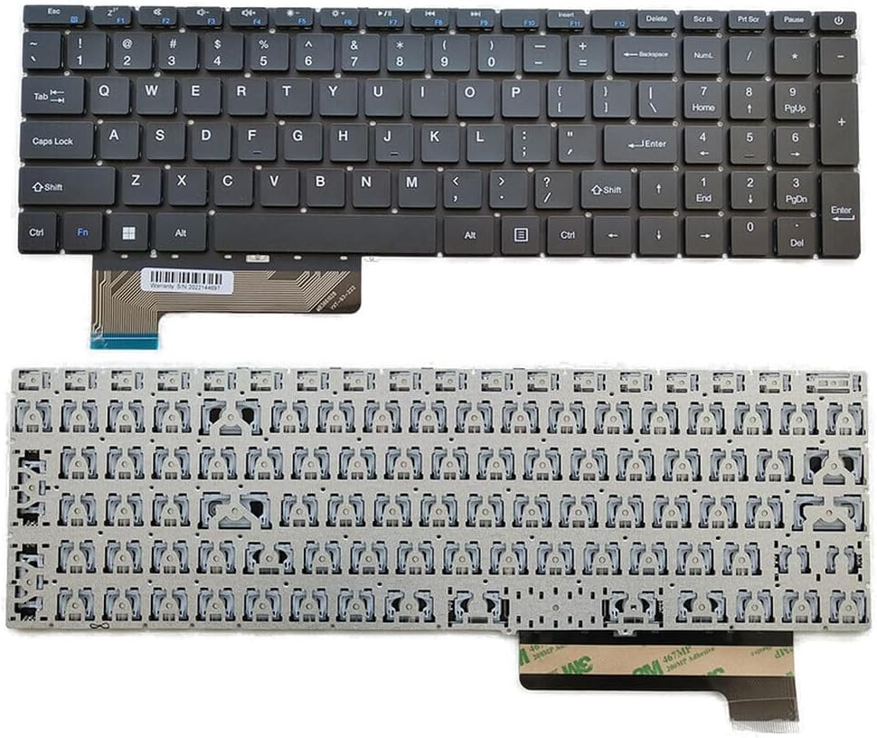 Replacement Keyboard for Gateway GWTN156-1 GWTN156-4 GWTN156-5 GWTN156-7 GWTN156-9 GWTN156-12 GWTN156-5BL GWTN156-1GR GWTN156-1BL GWTN156-1BK GWTN156-1RG Gray US