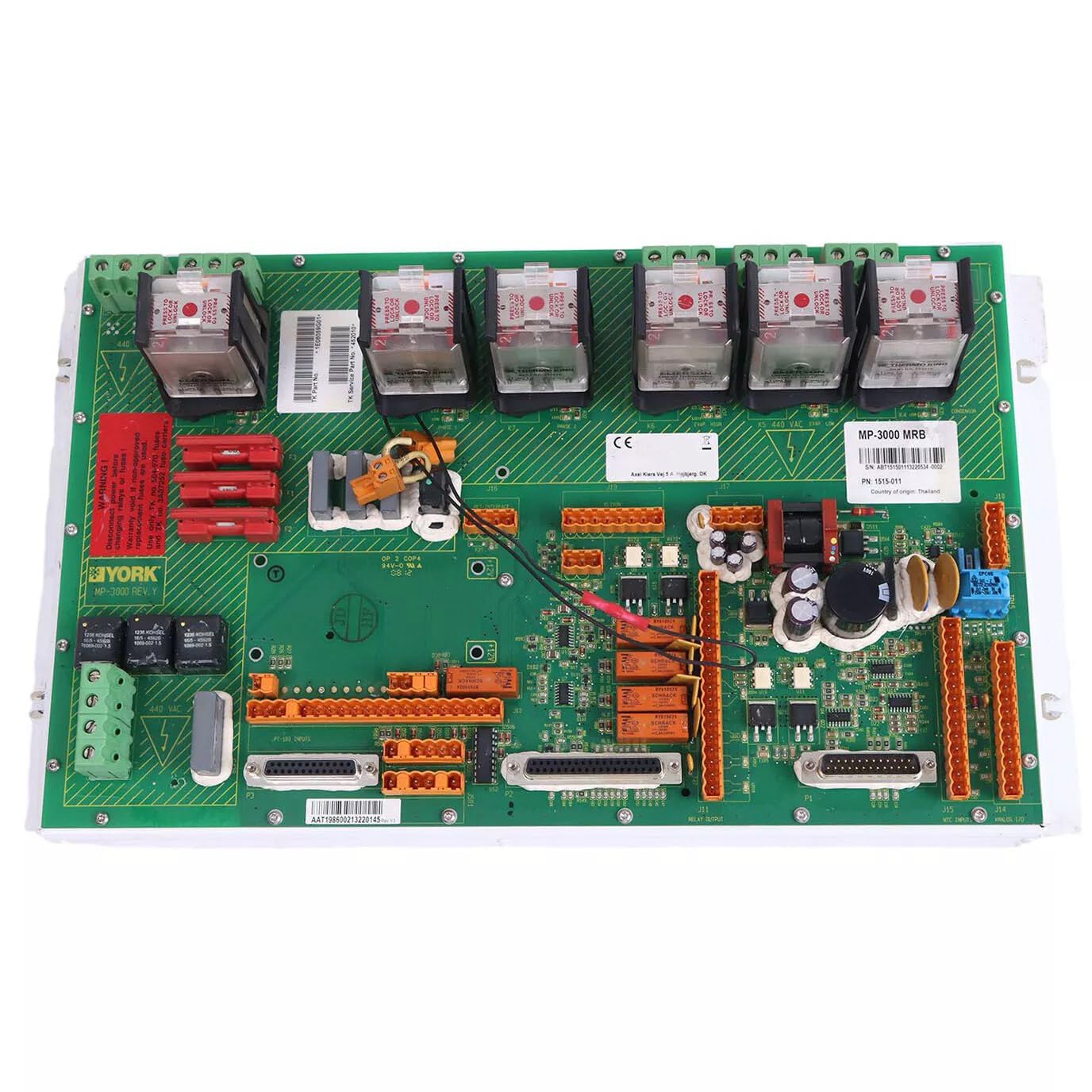 HOLDWELL MP3000 Control Relay Board 20-45-2010RB 45-2010 Compatible with Thermo King Refrigeration Unit CRR 40PS & CRR 40PS+/CRR 40-119 800 800A/B/C/D/E Maersk Sealand/CRR 40 Deep Freeze/Magnum