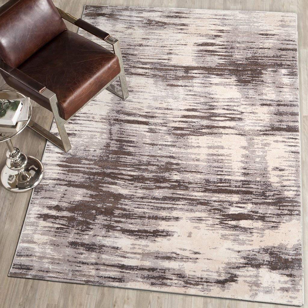Tapis lavable ultra doux et antidérapant pour grand salon contemporain
