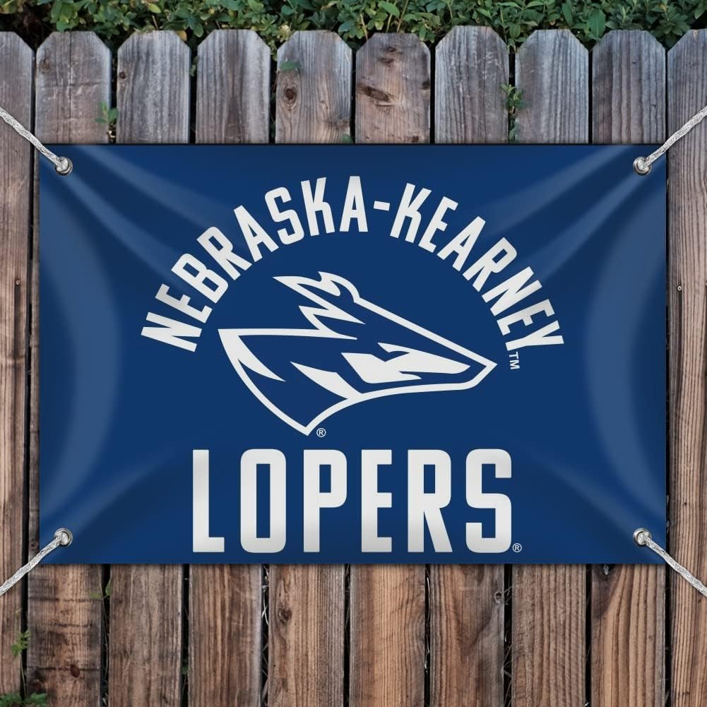 University of Nebraska at Kearney Lopers Logo Home Business Office Sign - Vinyl Banner - 22" x 33" (56cm x 84cm)